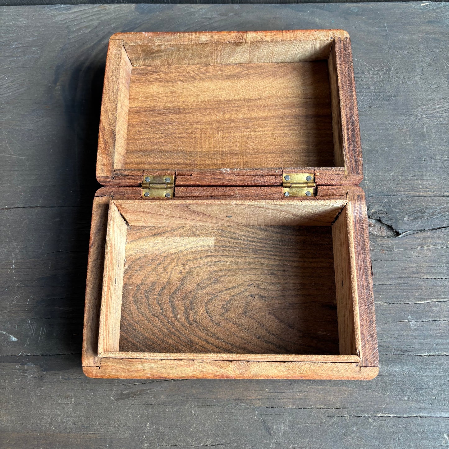 Tooled Wood Box