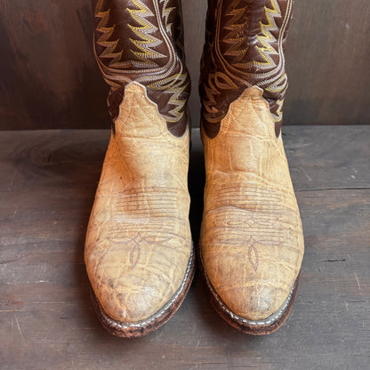 Vintage Tony Lama Two-Tone Boots