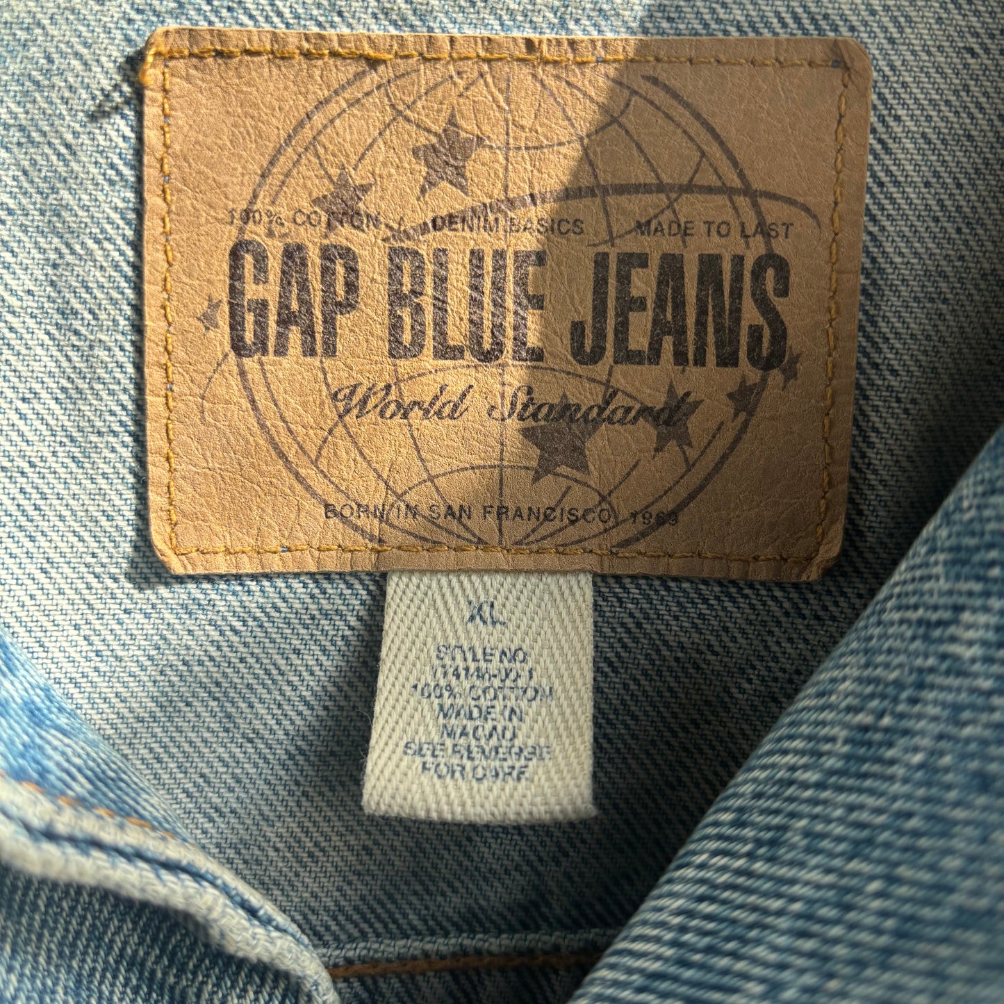 Gap Denim Jacket with Embroidery
