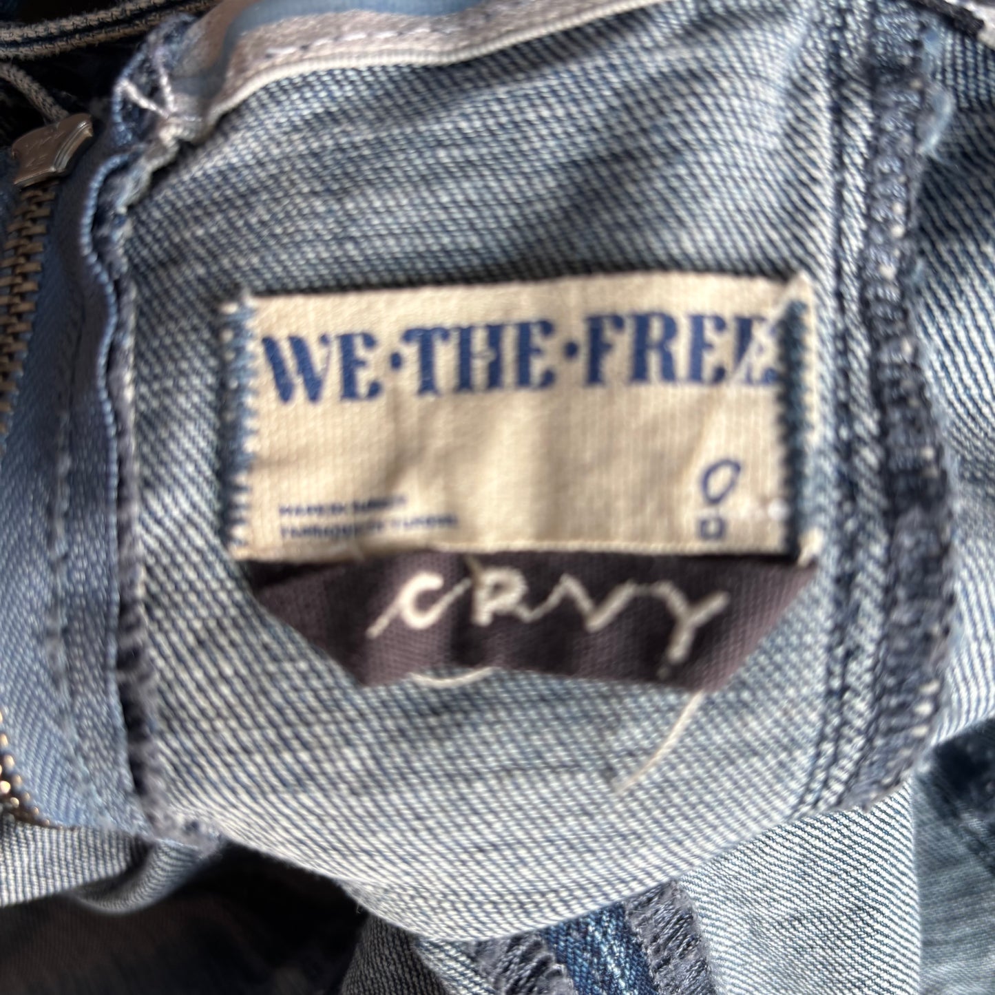 Strapless Denim Jumpsuit