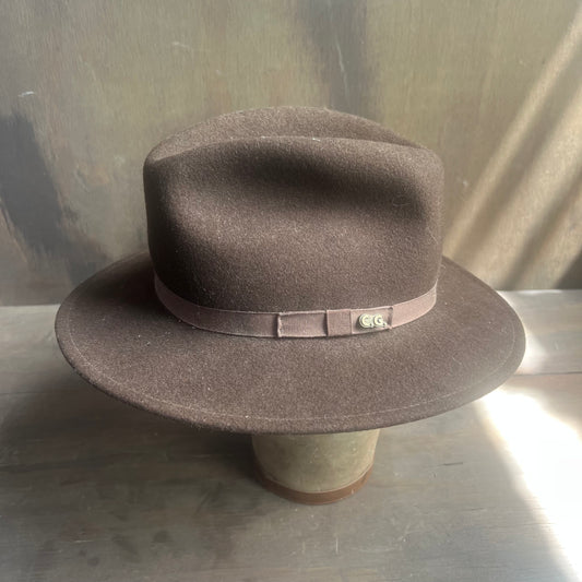 Country Gentleman Brown Felt Hat