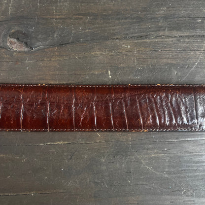 Brighton Horse Head Brown Belt