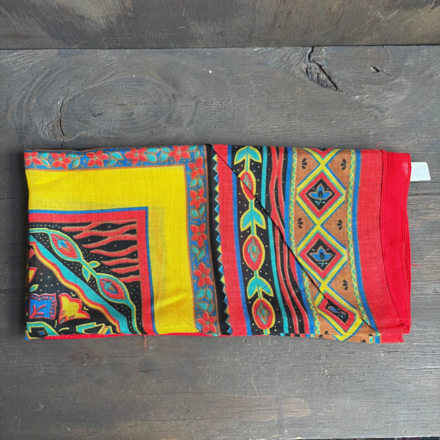 Bright Colored Scarf