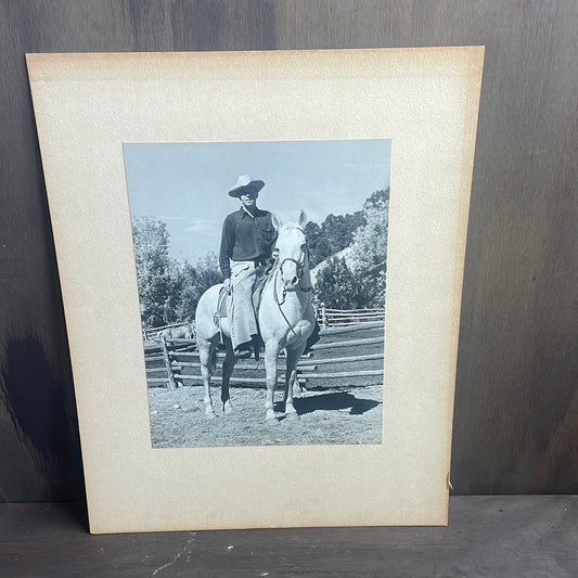 Vintage Cowboy Art Print