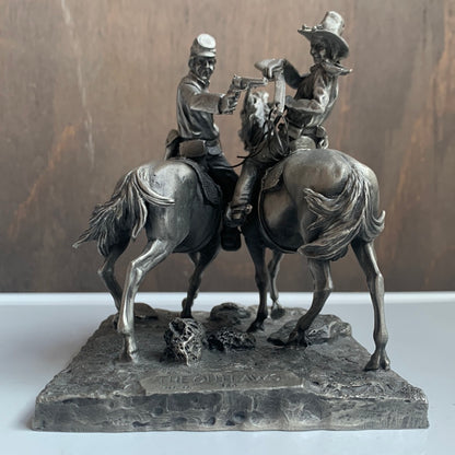 Pewter “The Outlaws” sculpture