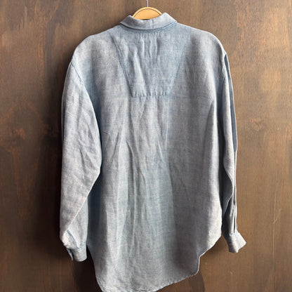 The Territory Ahead Chambray Pearl Snap