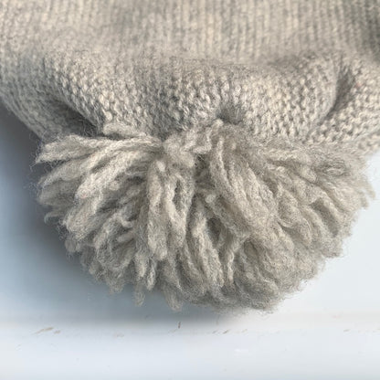 Vintage Grey Obermeyer Knit Winter Hat