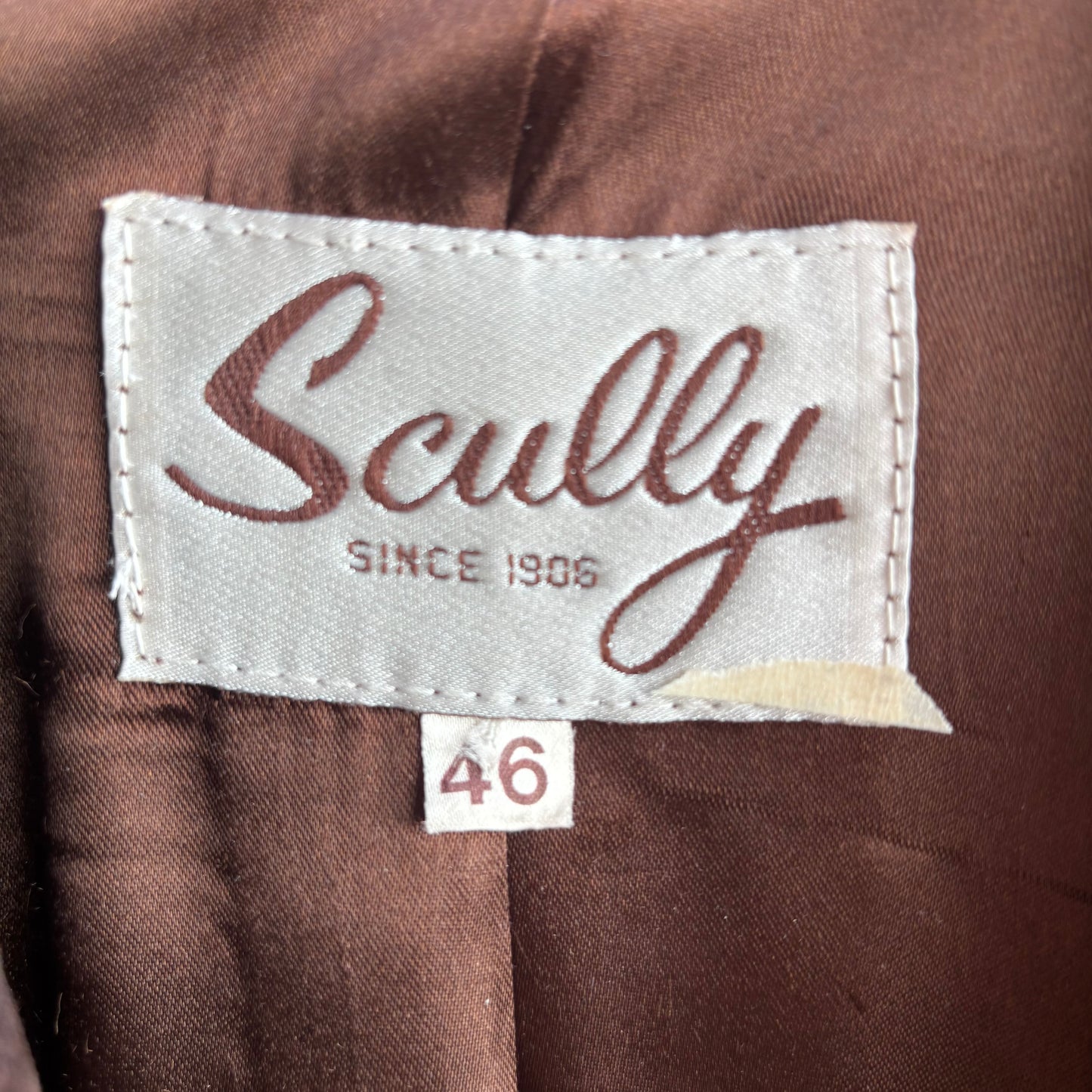 Scully Brown Suede Western Blazer