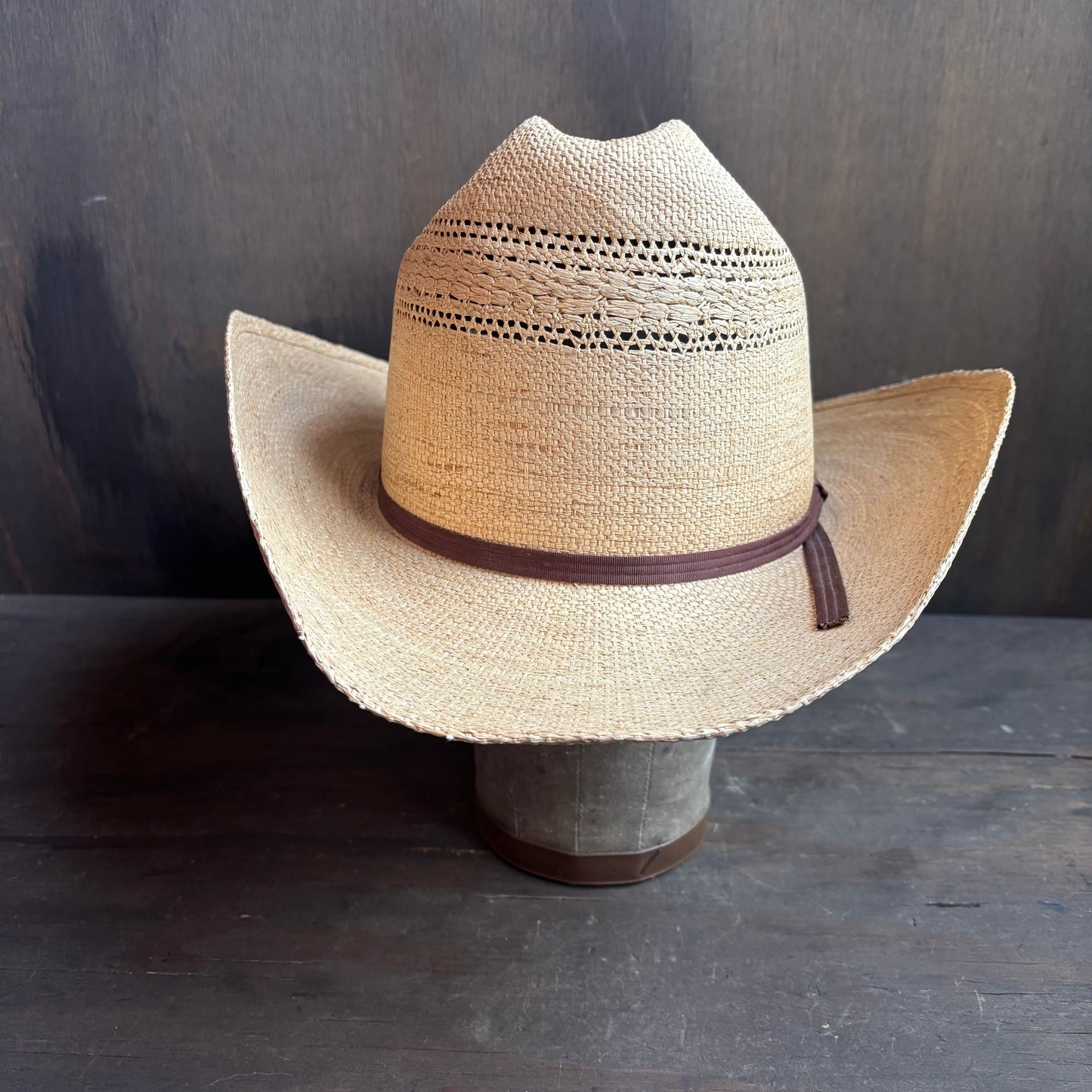 Custom Straw Hat with Feather