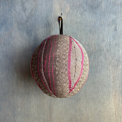 Vintage Quilt Stuffed Ornament