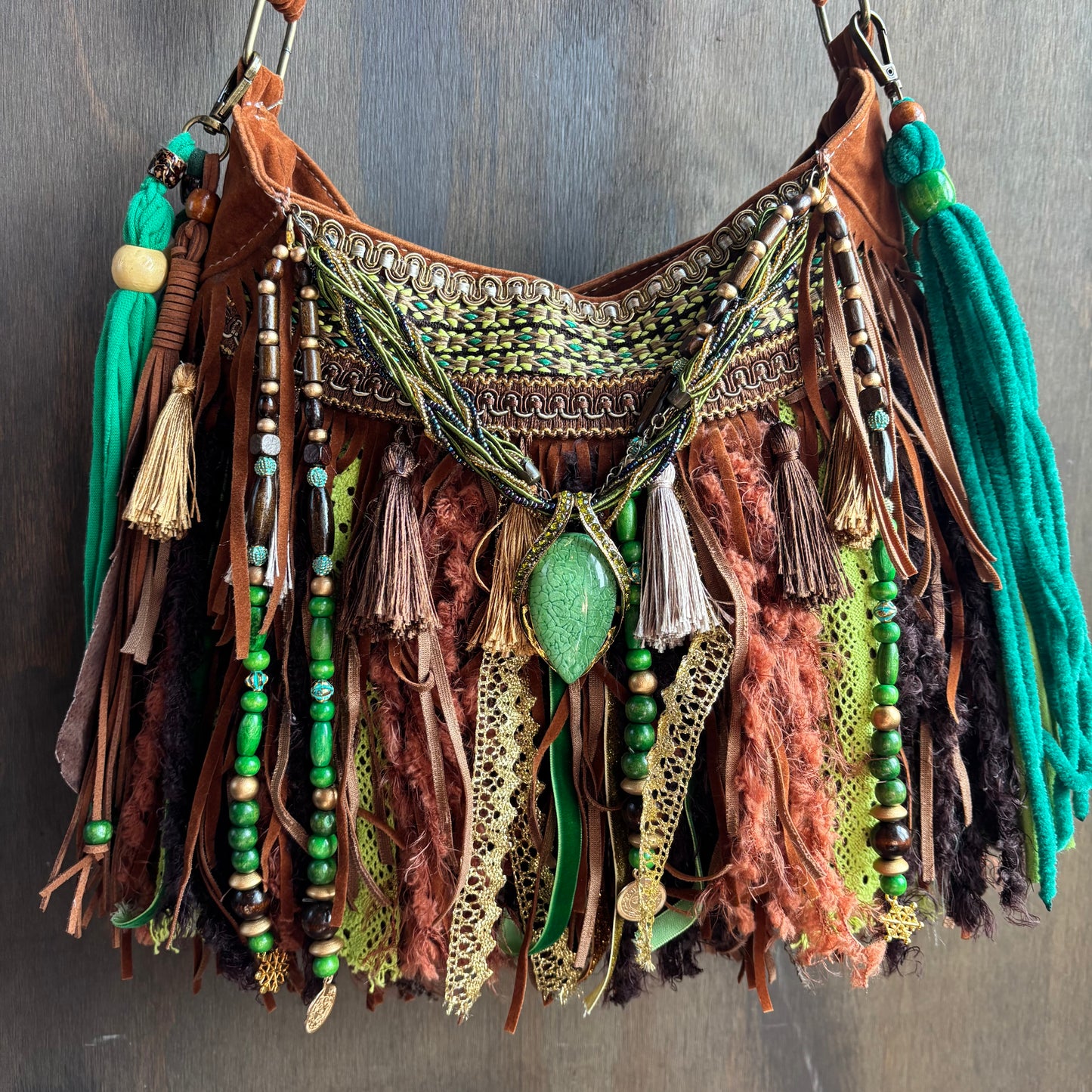 Aliso Bay Embellished Boho Bag