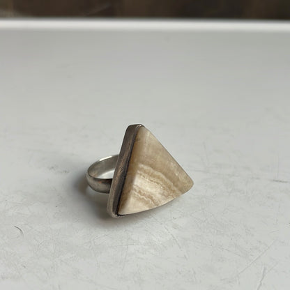 Triangle Antler Bone Ring