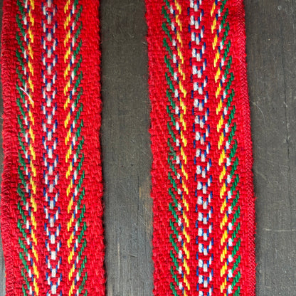 Red Woven Belt