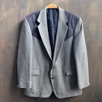 Taos Country Grey Tweed Blazer