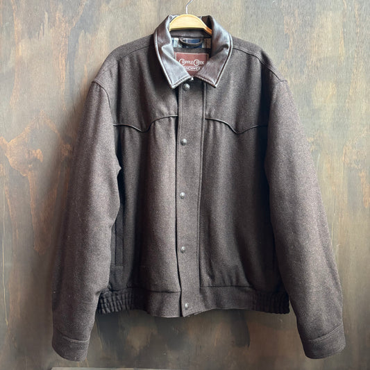 Cripple Creek Brown Bomber Jacket