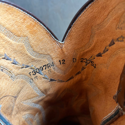 Lucchese 2000 Tan Leather Boots