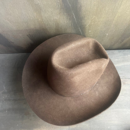 American Hat Co Brown Felt Hat