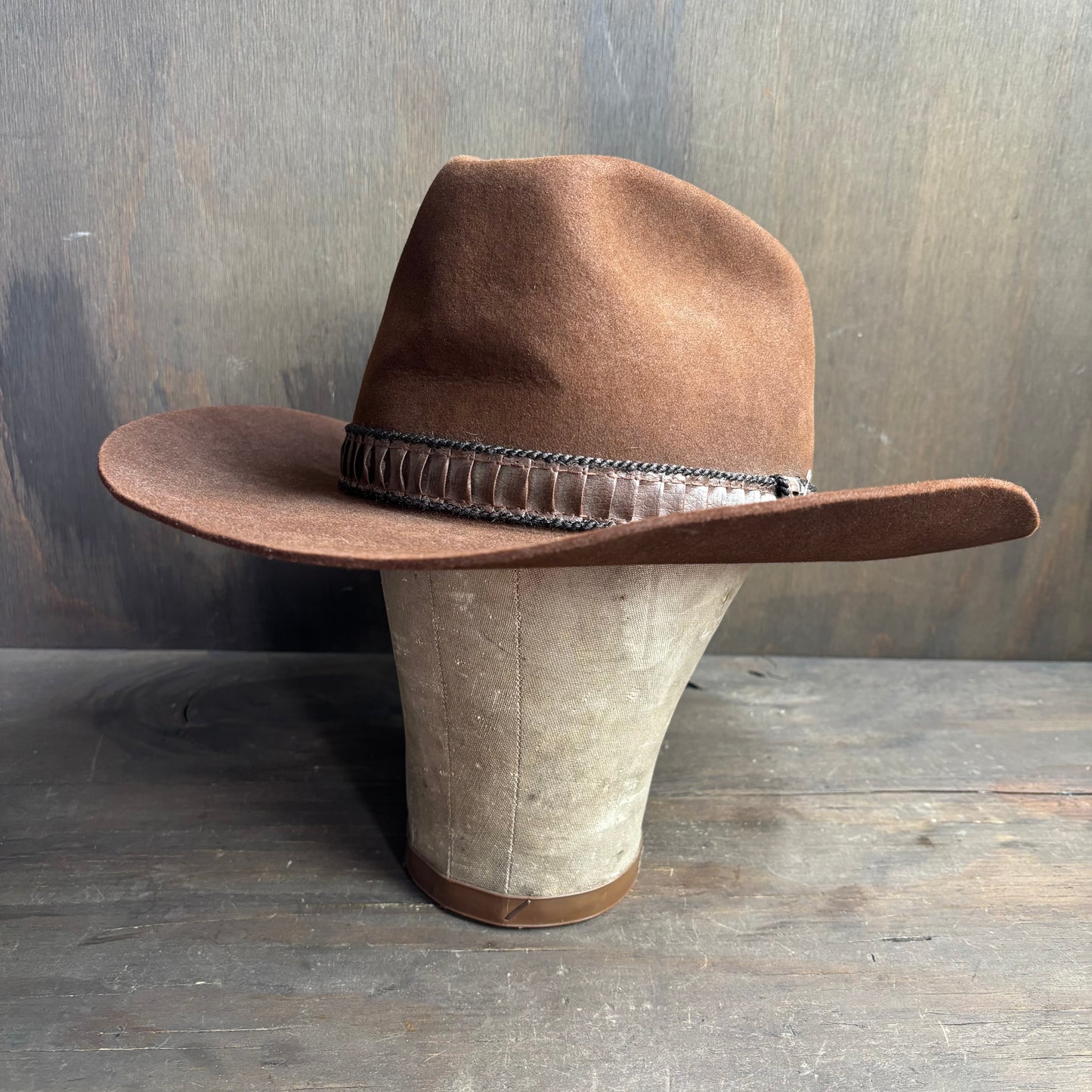 Vintage Stetson 3X Beaver Brown Hat