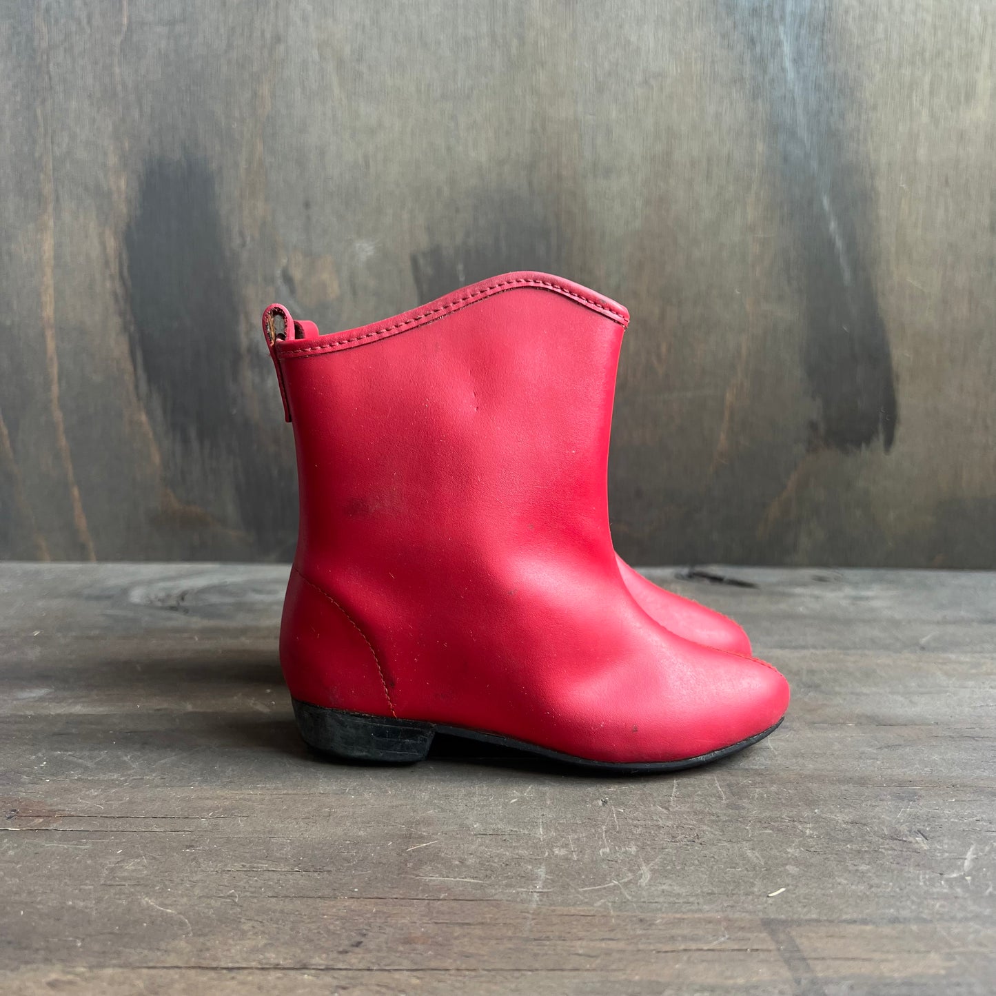 Kids Red Roper Boots