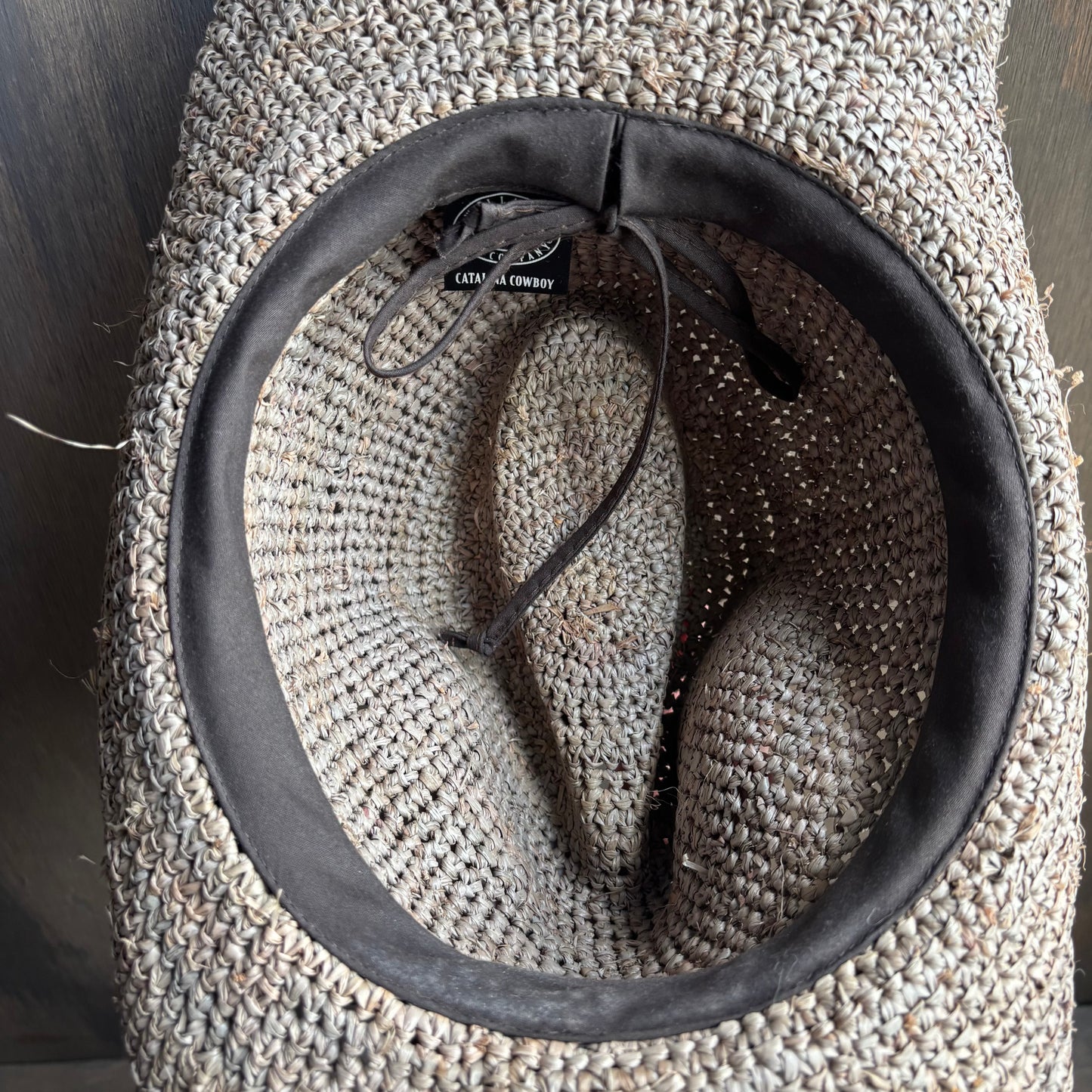 Wallaroo Catalina Cowboy Raffia Hat