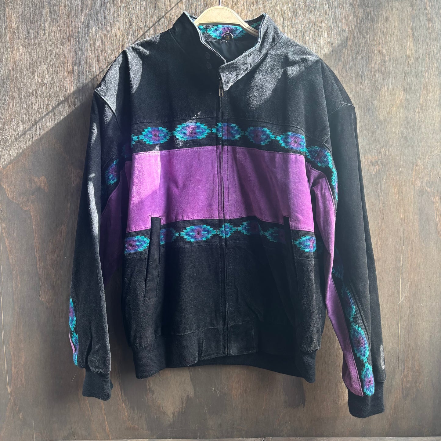 Alder Black Suede Jacket