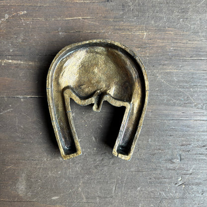 Brass Horseshoe Paperweight