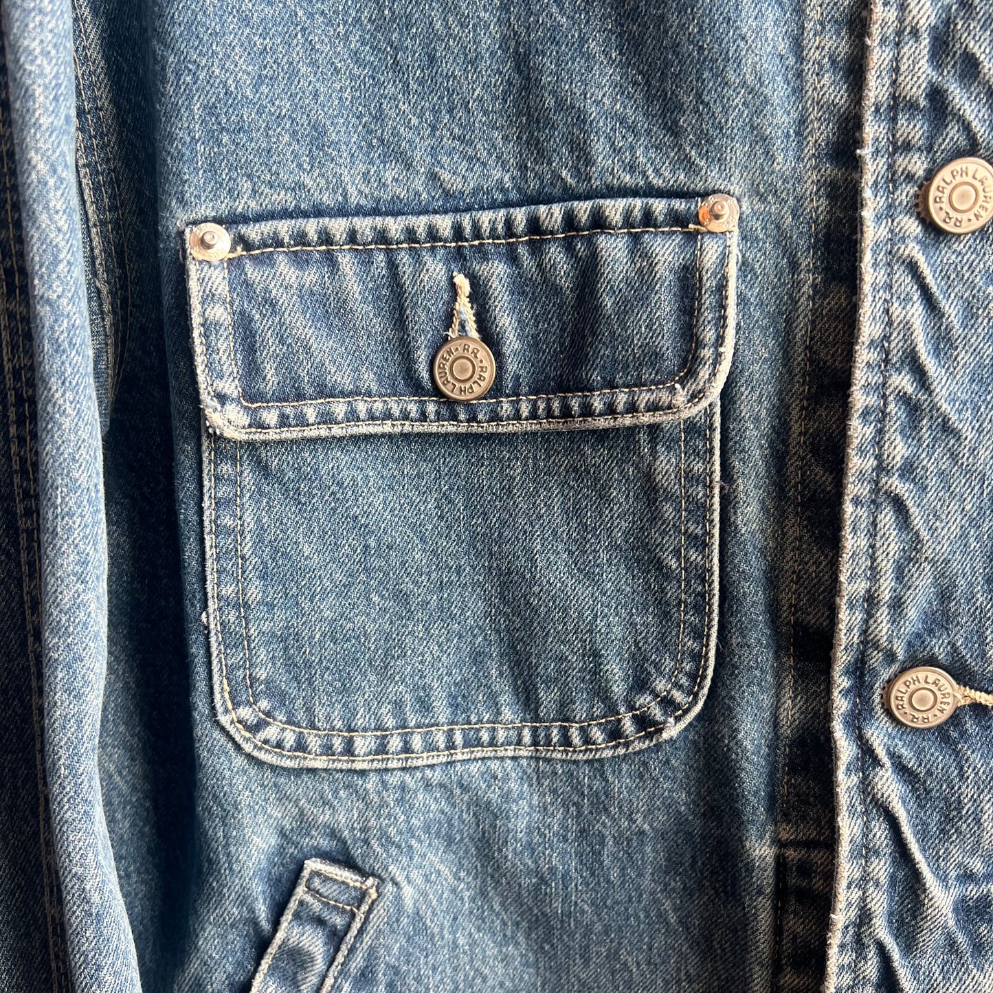 Double RL Denim Work Jacket