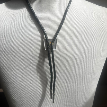 Gold Horse Head Bolo Tie