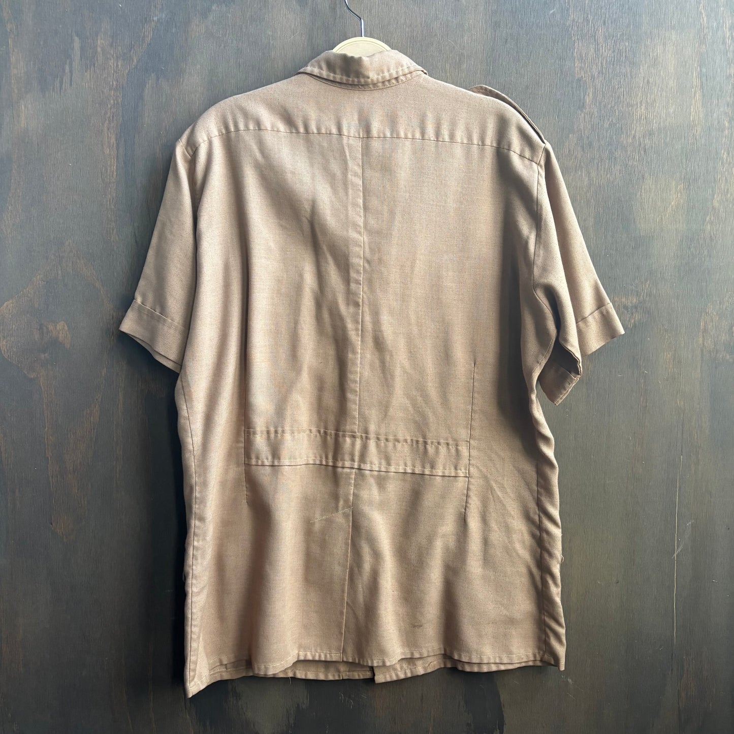 Vintage Short Sleeve Fatigue Button Up