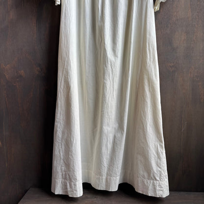 Vintage Cream Lace Gown