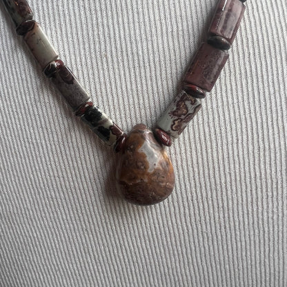 Agate Stone Necklace
