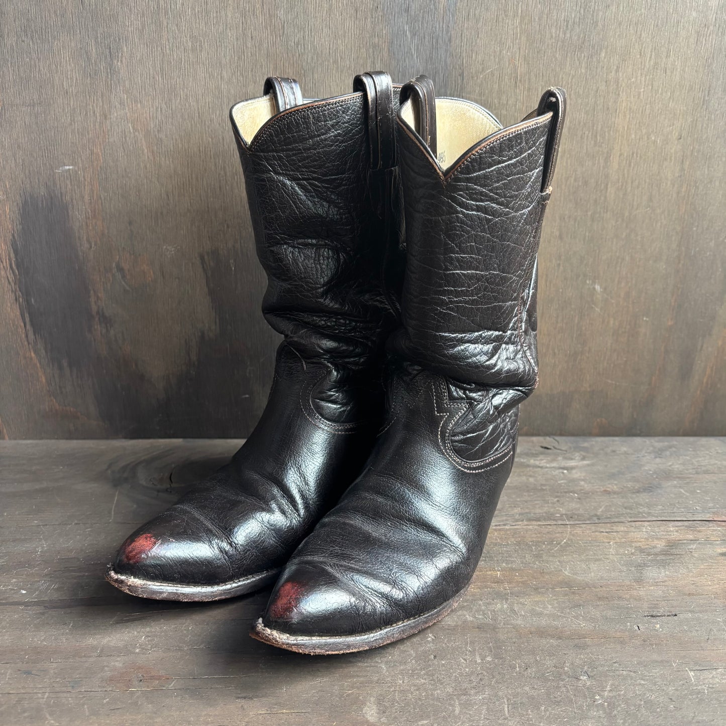 Tony Lama Brown Leather Boots