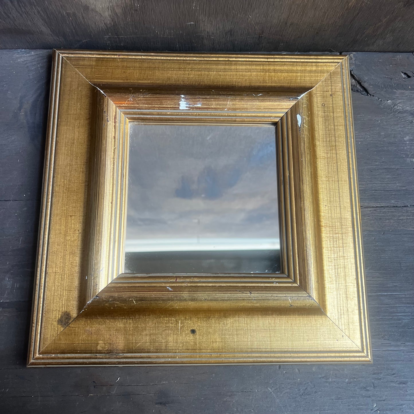 Gold Framed Mirror