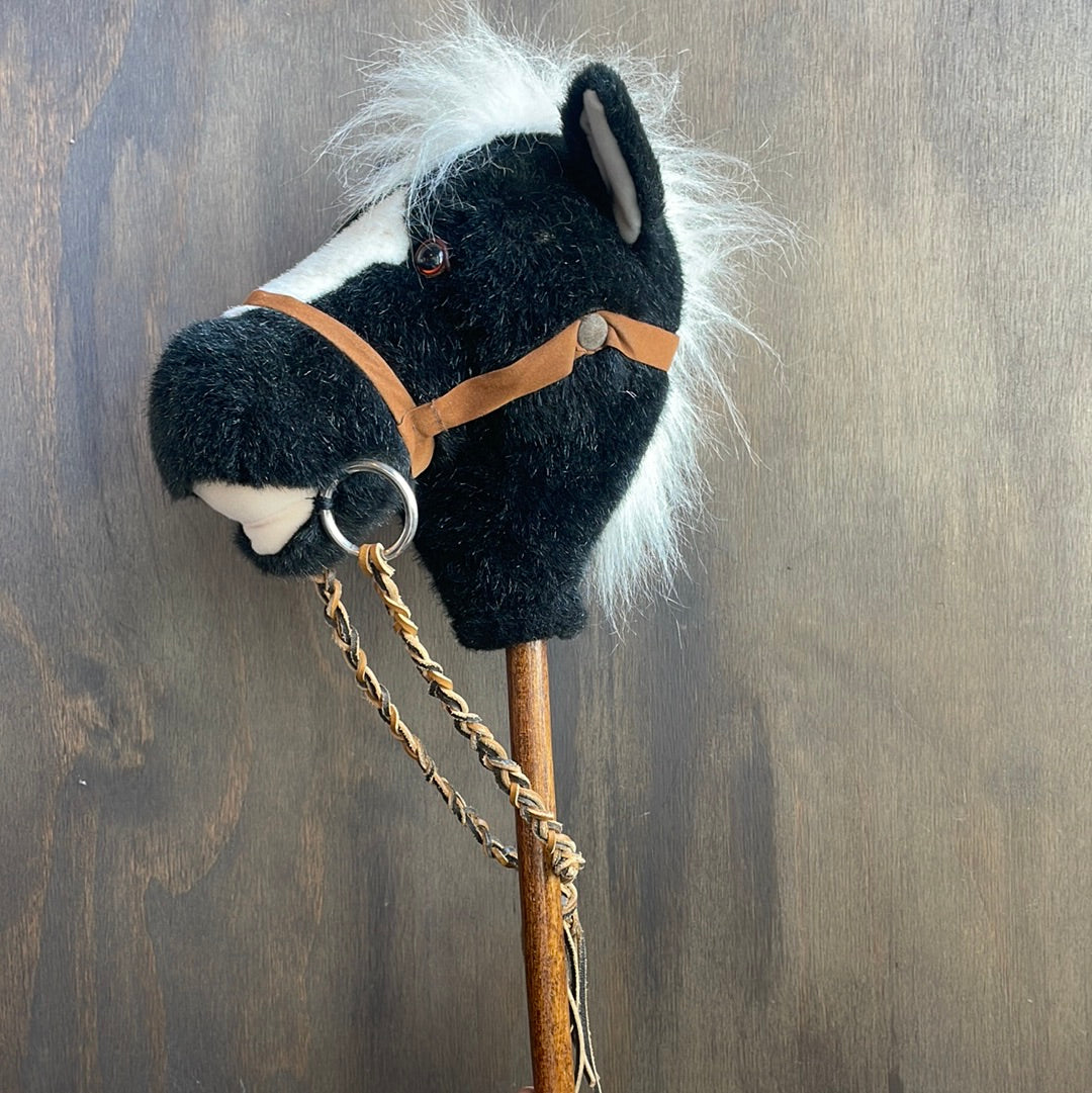 Kids Wooden Stick Hobby Horse