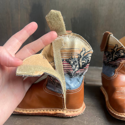 Kid’s Roper Painted Cowboy Boots