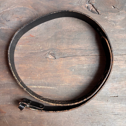 Vintage Tooled Leather Eagle Belt