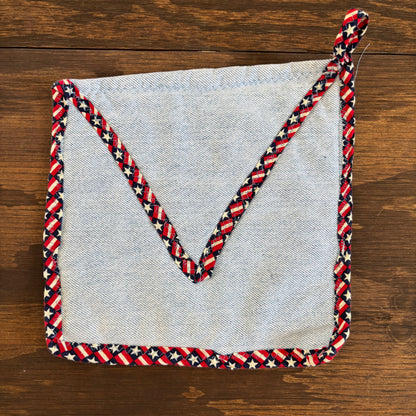 Denim USA Potholders (Set of 3)