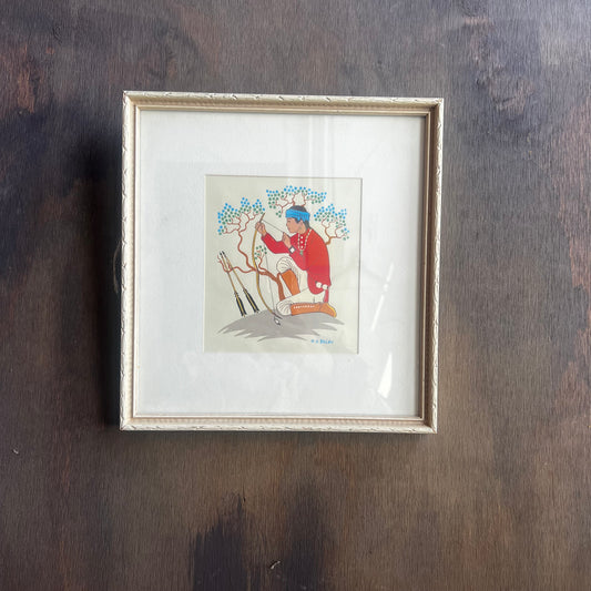 Harrison Begay Arrow Framed Art Print
