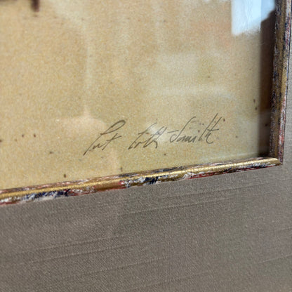 "Moose in The Mist" Framed Photo