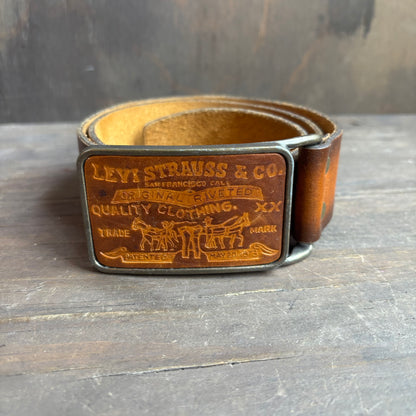 Vintage Levi’s Leather Belt