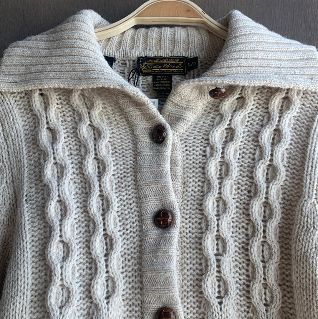 Eddie Bauer Wool Cardigan