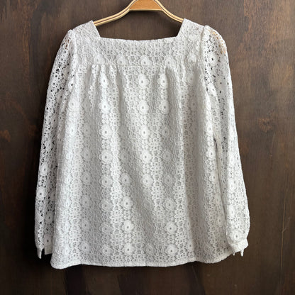 Vintage Black and White Lace Set