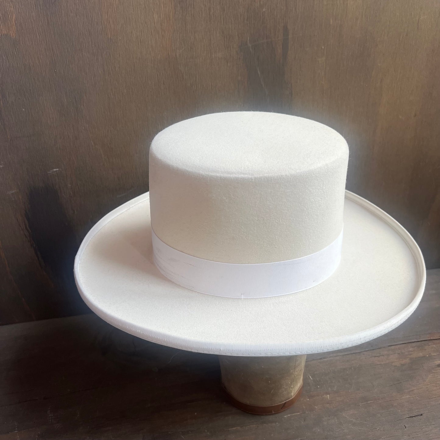 American Hat Co. Long Oval Hat with White Band