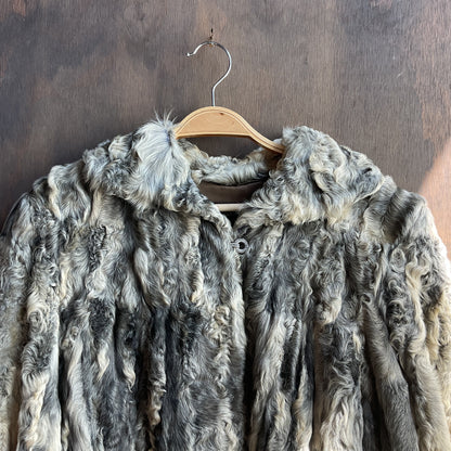 York Fur Company Gray Persian Lamb Coat