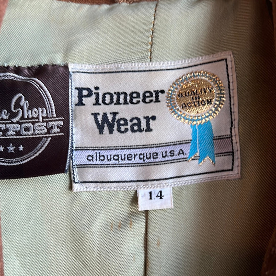 Pioneer Wear Leather Fringe Jacket