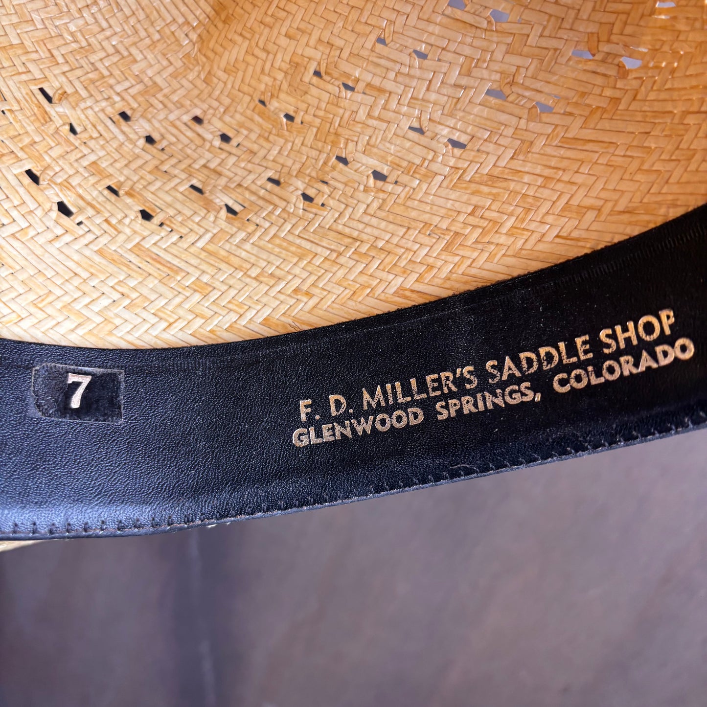 Vintage American Hat Co. Straw Hat
