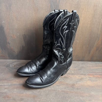 Vintage Laredo Black Leather Boots