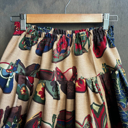 Custom Made Cowboy Boot Skirt