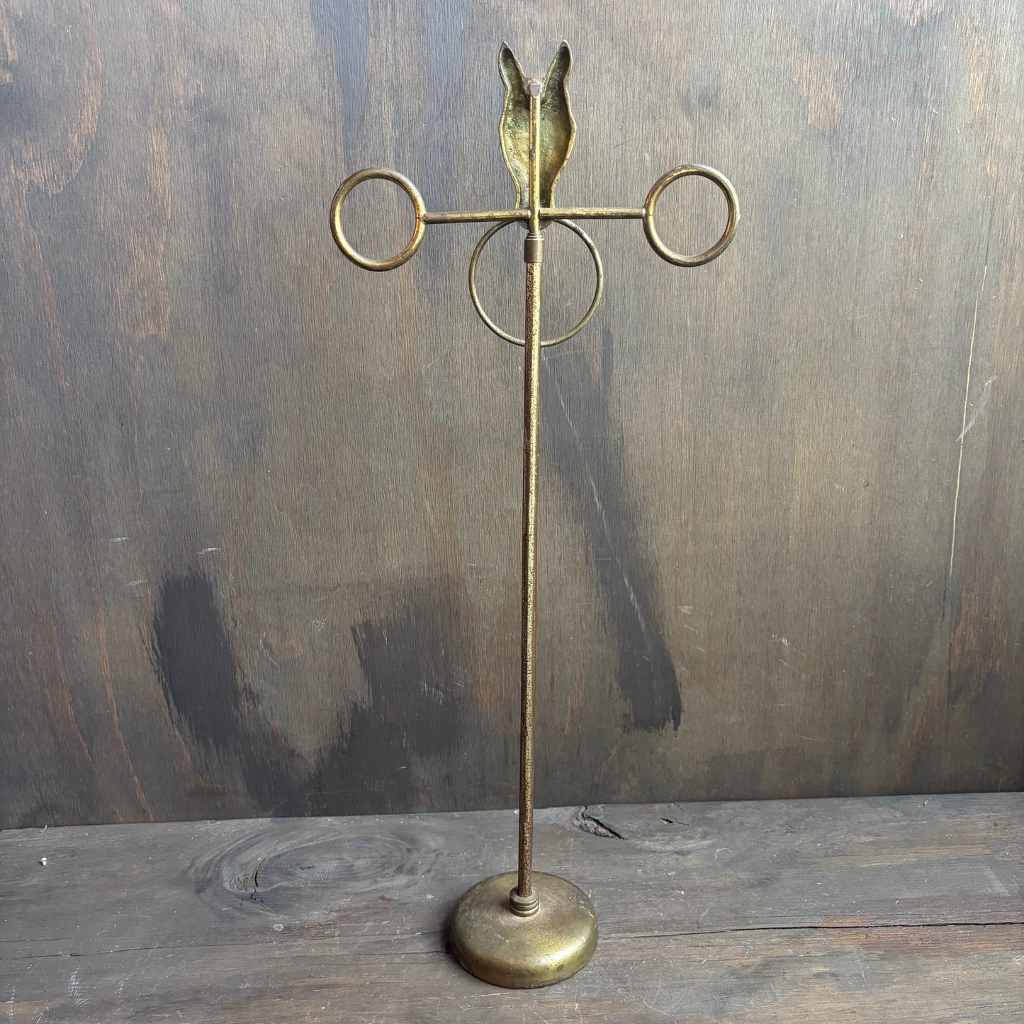 Brass Horse Umbrella Holder