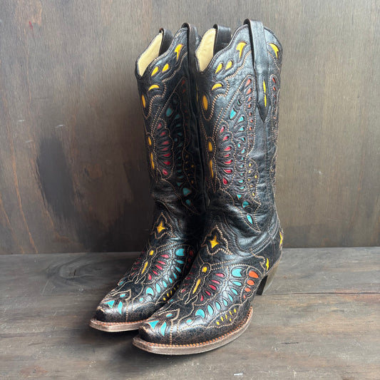 Corral Multi-Color Leather Boots